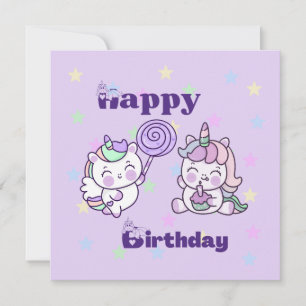 Feliz cumpleaños a Unicornios