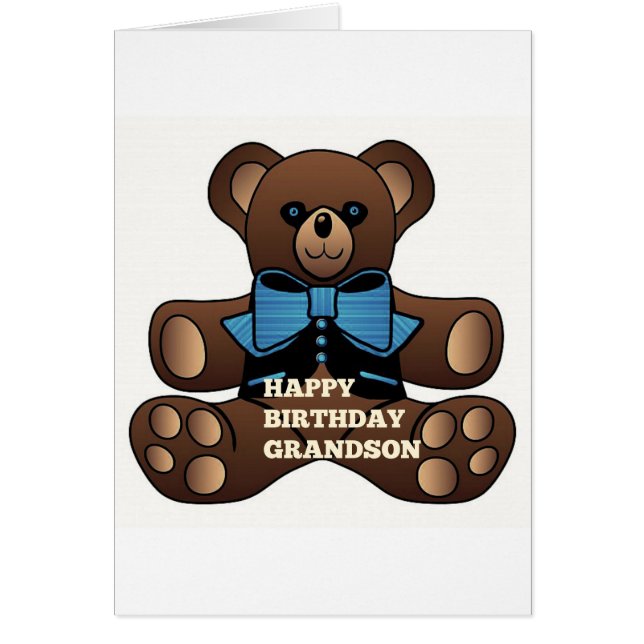Feliz cumpleaños, abuela Teddybear (Frente)