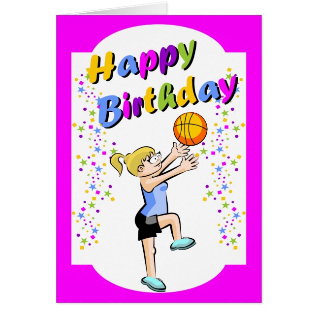 Feliz cumpleaños al mejor chica del jugador de (Frente)