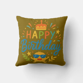 Feliz Cumpleaños | Almohada de Sol Radiante Adorab