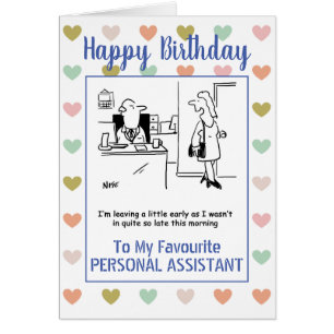 Feliz Cumpleaños Asistente Personal