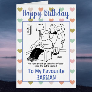 Feliz cumpleaños Barman