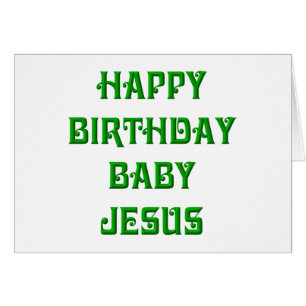 Feliz cumpleaños, bebé Jesús