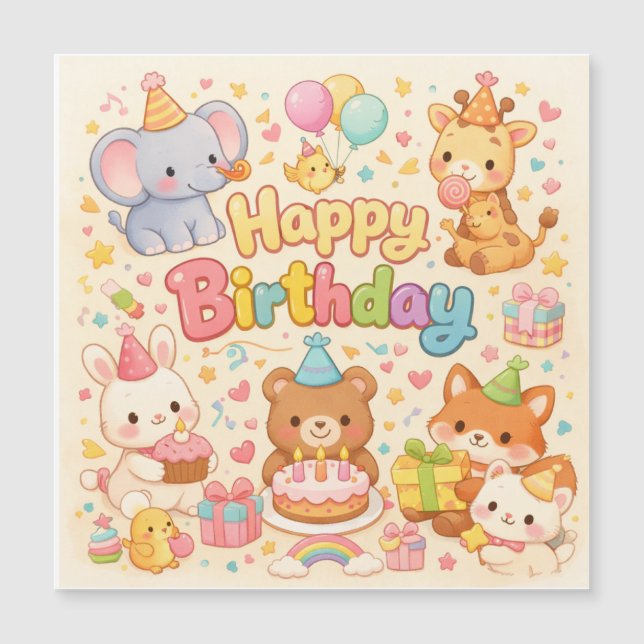 Feliz cumpleaños bebés (Anverso)