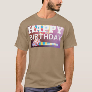 Feliz cumpleaños, buen día Personalizar camiseta