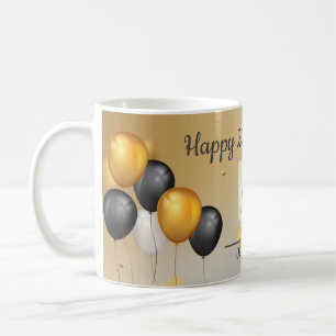 Feliz cumpleaños café Mug y taza