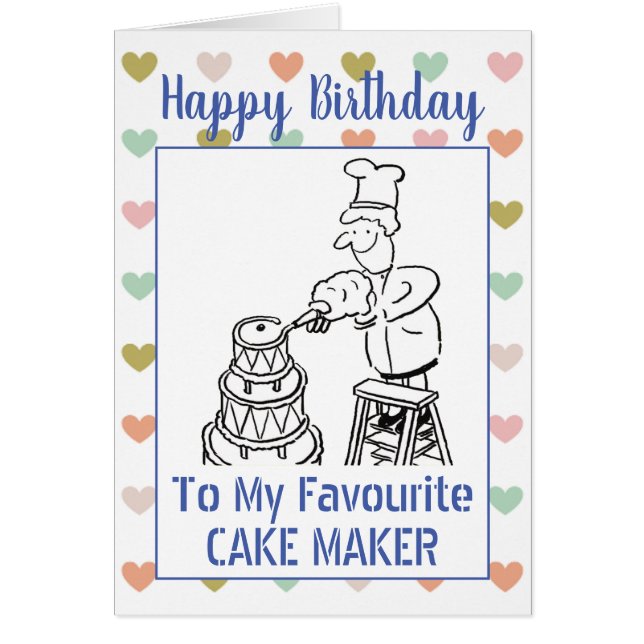 Feliz Cumpleaños Cake Maker (Frente)