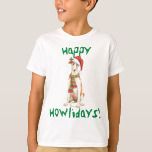 Feliz cumpleaños, camiseta de Borzoi