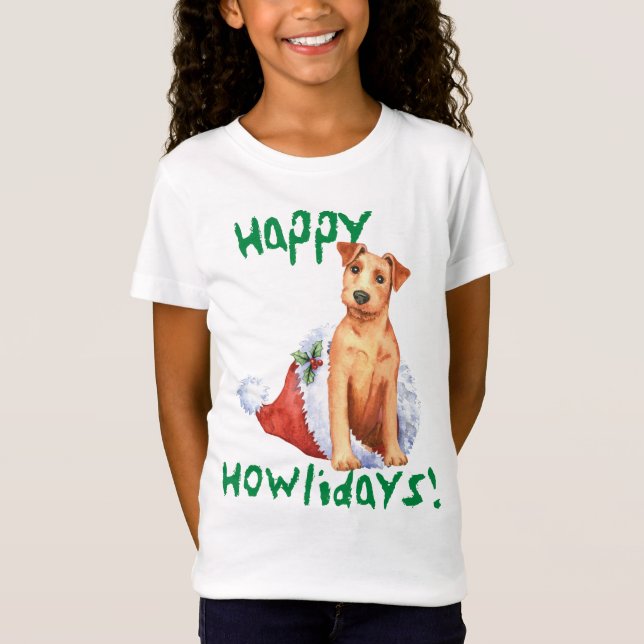 Feliz cumpleaños, camiseta de Irish Terrier (Anverso)
