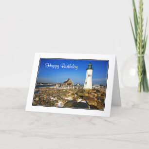 Feliz cumpleaños, Cape Cod Lighthouse tarjeta de s