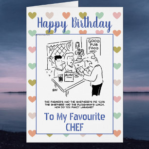 Feliz cumpleaños, chef