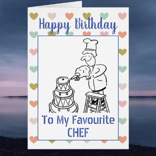 Feliz cumpleaños, chef