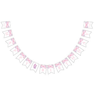 Feliz cumpleaños Chicas de pancartas mariposa Bunt