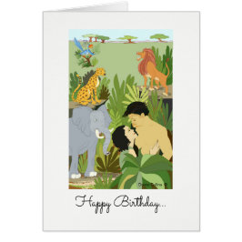 Feliz cumpleaños como cosa salvaje