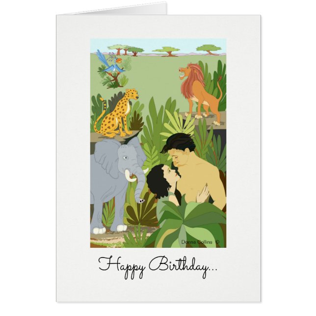 Feliz cumpleaños como cosa salvaje (Frente)