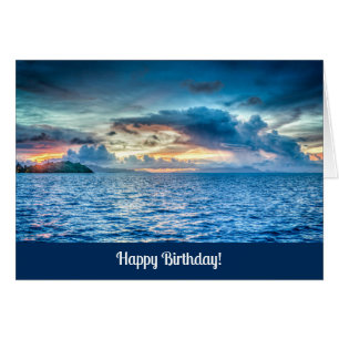 Feliz cumpleaños con fotos de Ocean View