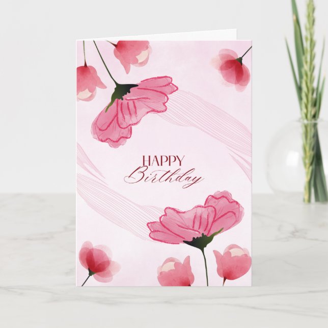 Feliz Cumpleaños Con Tarjeta De Cumpleaños De Amap (Anverso)