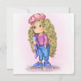 Feliz Cumpleaños - Conejo Chica Dulce