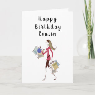 FELIZ CUMPLEAÑOS ***COUSIN*** TARJETA