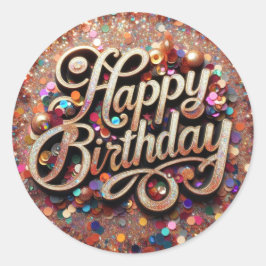 Feliz cumpleaños, cumpleaños, cumpleaños, Pegatina