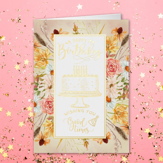 Feliz cumpleaños, cumpleaños de Wildflower (Subido por el creador)