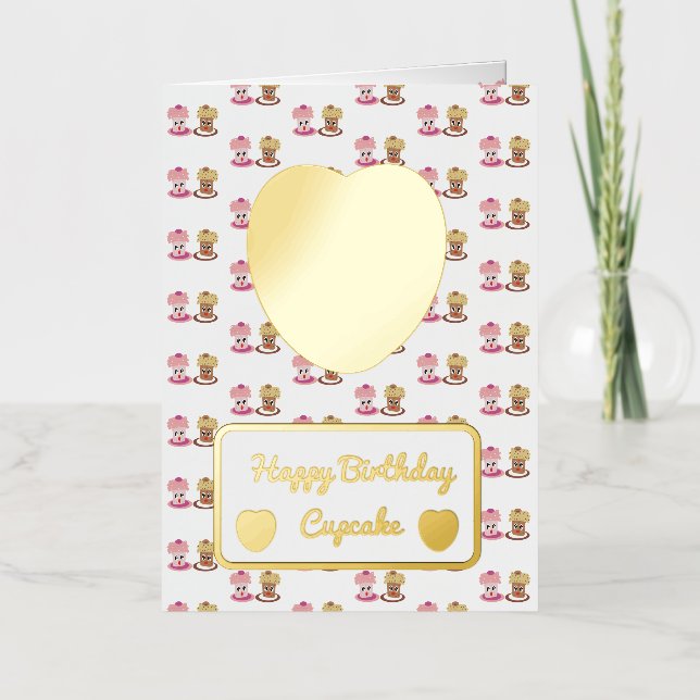 Feliz Cumpleaños Cupcake (Anverso)