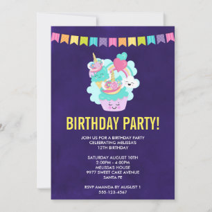 Feliz Cumpleaños de Cupcake y Helado