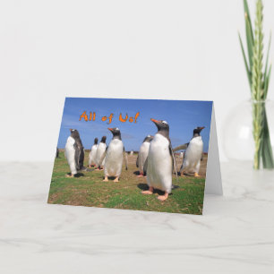 Feliz cumpleaños de la tarjeta del grupo