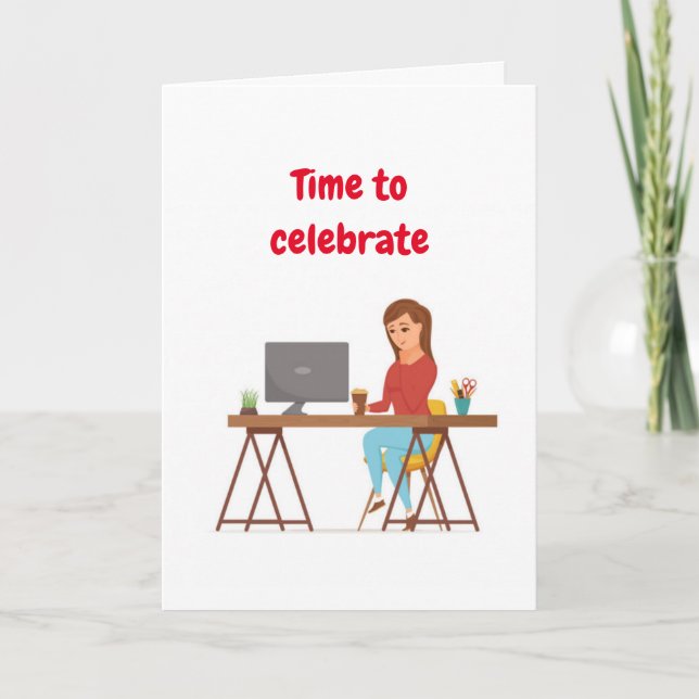 FELIZ CUMPLEAÑOS DE MI TARJETA DE ***COLABORADOR** (Anverso)