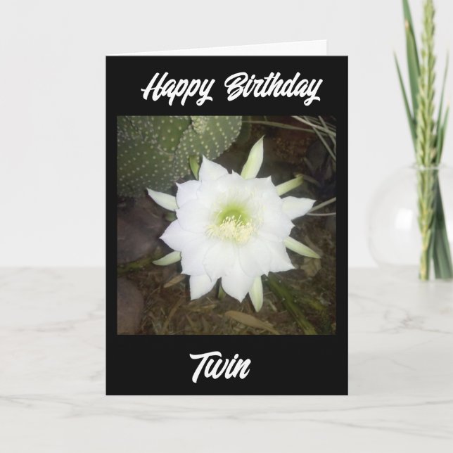 **FELIZ CUMPLEAÑOS DE MI TARJETA DE DOS** (Anverso)