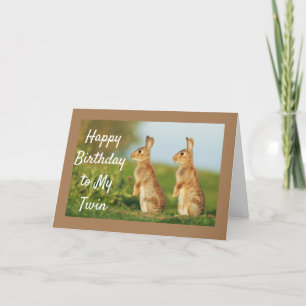 FELIZ CUMPLEAÑOS DE MI TARJETA "TWIN"