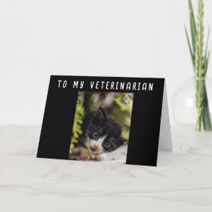 FELIZ CUMPLEAÑOS DE MI TARJETA **VETERINARIA**