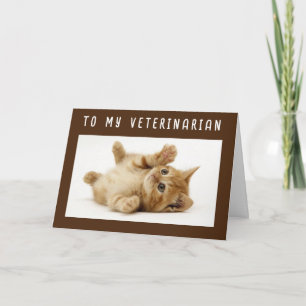 FELIZ CUMPLEAÑOS DE MI TARJETA **VETERINARIA**