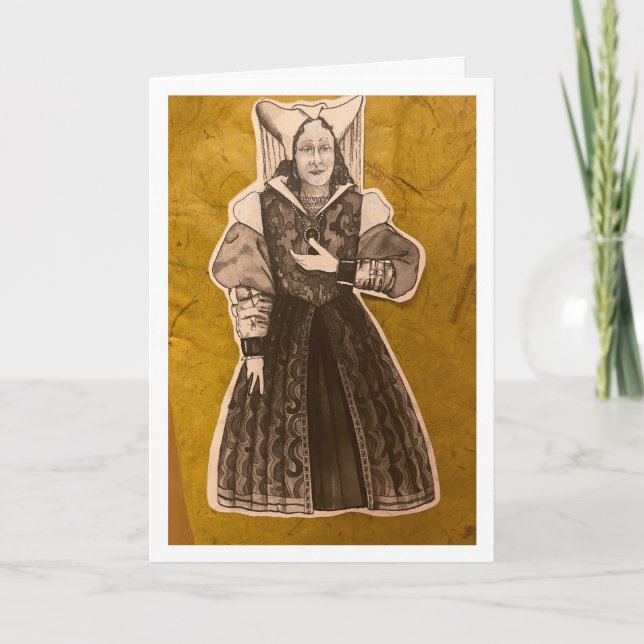 Feliz Cumpleaños de parte de la Reina Tarjeta (Anverso)