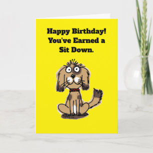 Feliz Cumpleaños De Tu Perro Tarjeta Divertida