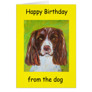 Feliz cumpleaños del perro