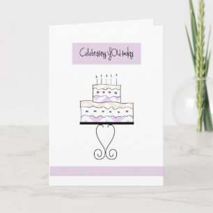 Feliz cumpleaños desde la tarjeta de todos nosotro