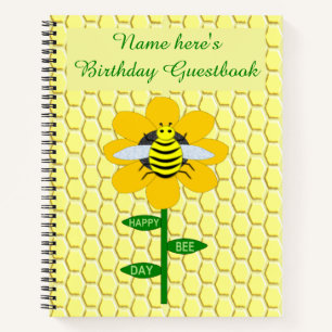 Feliz cumpleaños Día de la Abeja Abejorro Libro de