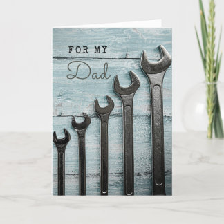 Feliz Cumpleaños Día del Padre Papá Tarjeta de Fel