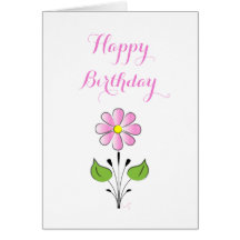 Feliz cumpleaños dilo con una flor adorable