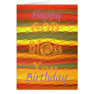 Feliz cumpleaños, Dios bendiga tu idea gráfica ins