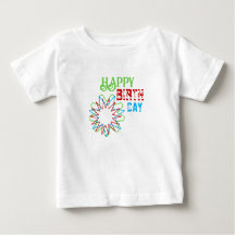 Feliz cumpleaños Divertido niños camiseta