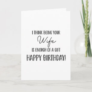 Feliz cumpleaños esposa.... tarjeta divertida