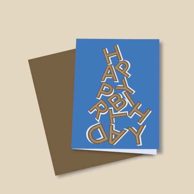 Feliz cumpleaños Estética tarjeta de felicitación  (Subido por el creador)