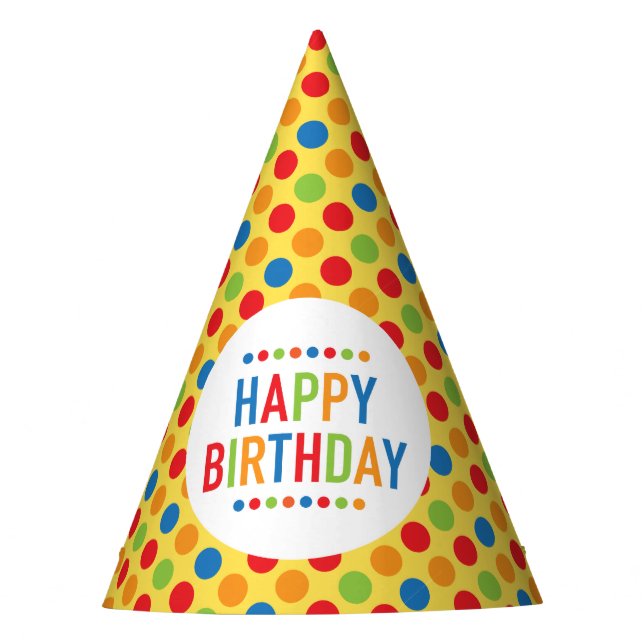 Feliz cumpleaños Fiesta Gorra (Anverso)