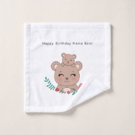 Feliz cumpleaños franela de mamá osa