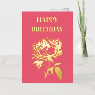 Feliz cumpleaños, Golden Peony