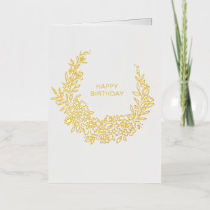 Feliz cumpleaños, Golden Wreath