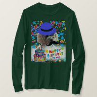 Feliz Cumpleaños Haz una camiseta de Wish Poodle