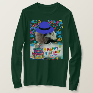 Feliz Cumpleaños Haz una camiseta de Wish Poodle